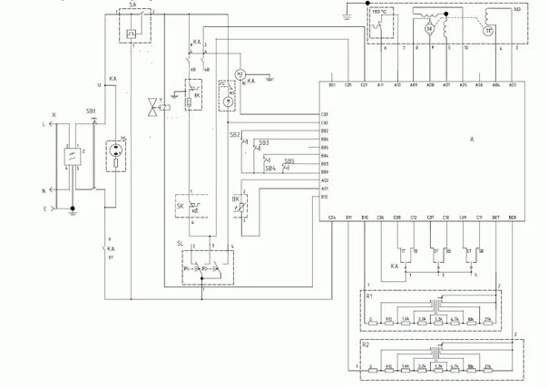 Принципиальная электрическая схема espira mdc 50 2 Схема модуля управления стиральной машины Атлант 50С102. 2018 ФОРУМ "Тестируем, 