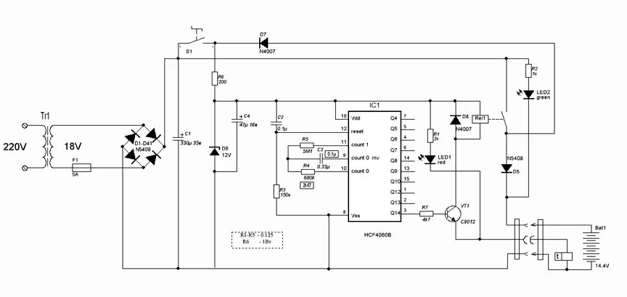 Принципиальная электрическая схема интерскол Зарядные устройства для аккумуляторов - Страница 75 - Зарядные устройства и акку