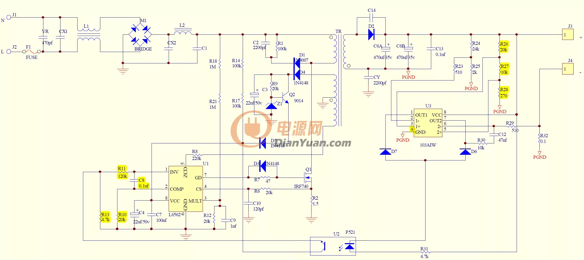 Принципиальная электрическая схема inv32s12m rev0 5 Как уменьшить напряжение на блоке питания от ноутбука.