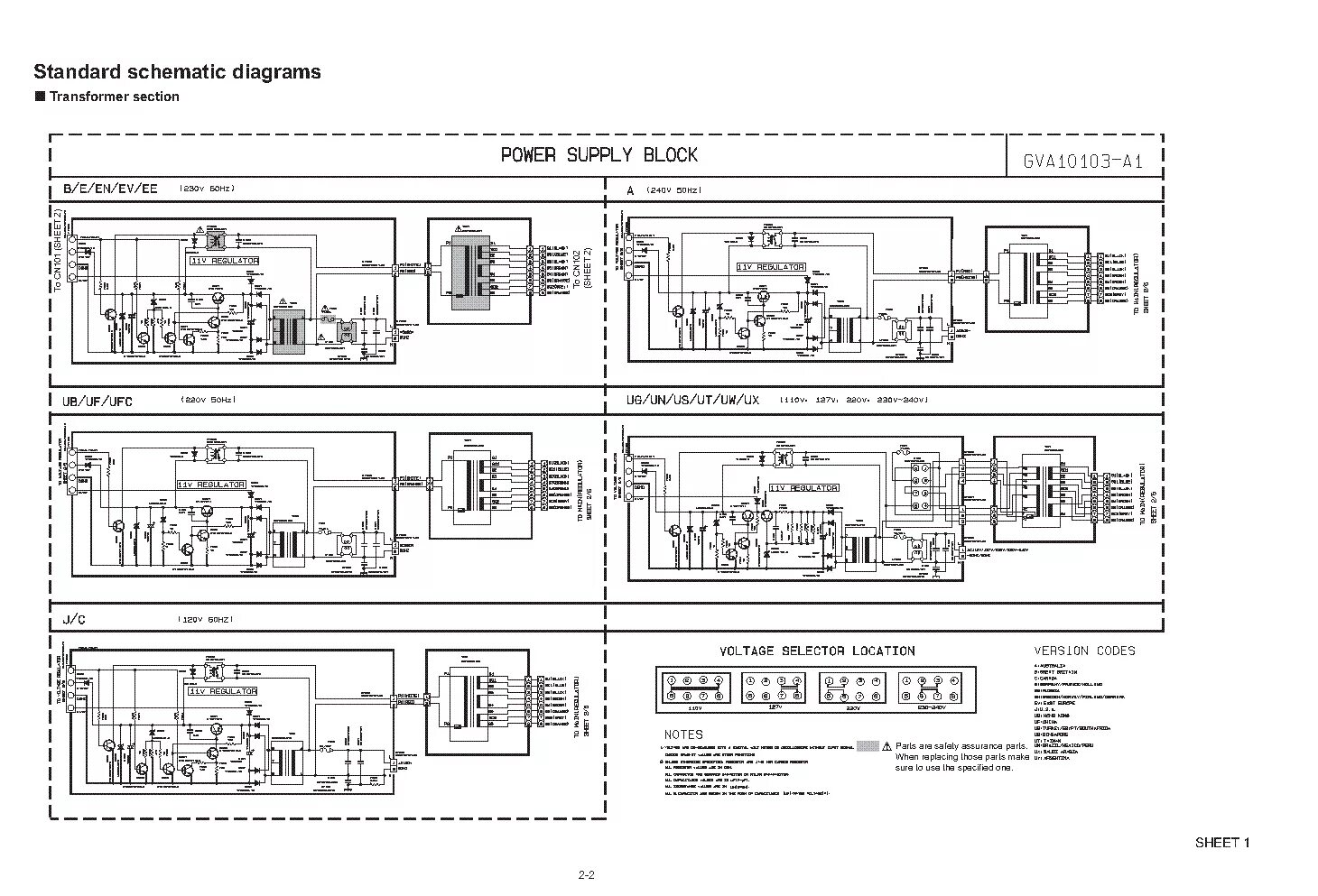 Принципиальная электрическая схема jvc JVC XV-E111SL XV-E112SL Service Manual download, schematics, eeprom, repair info