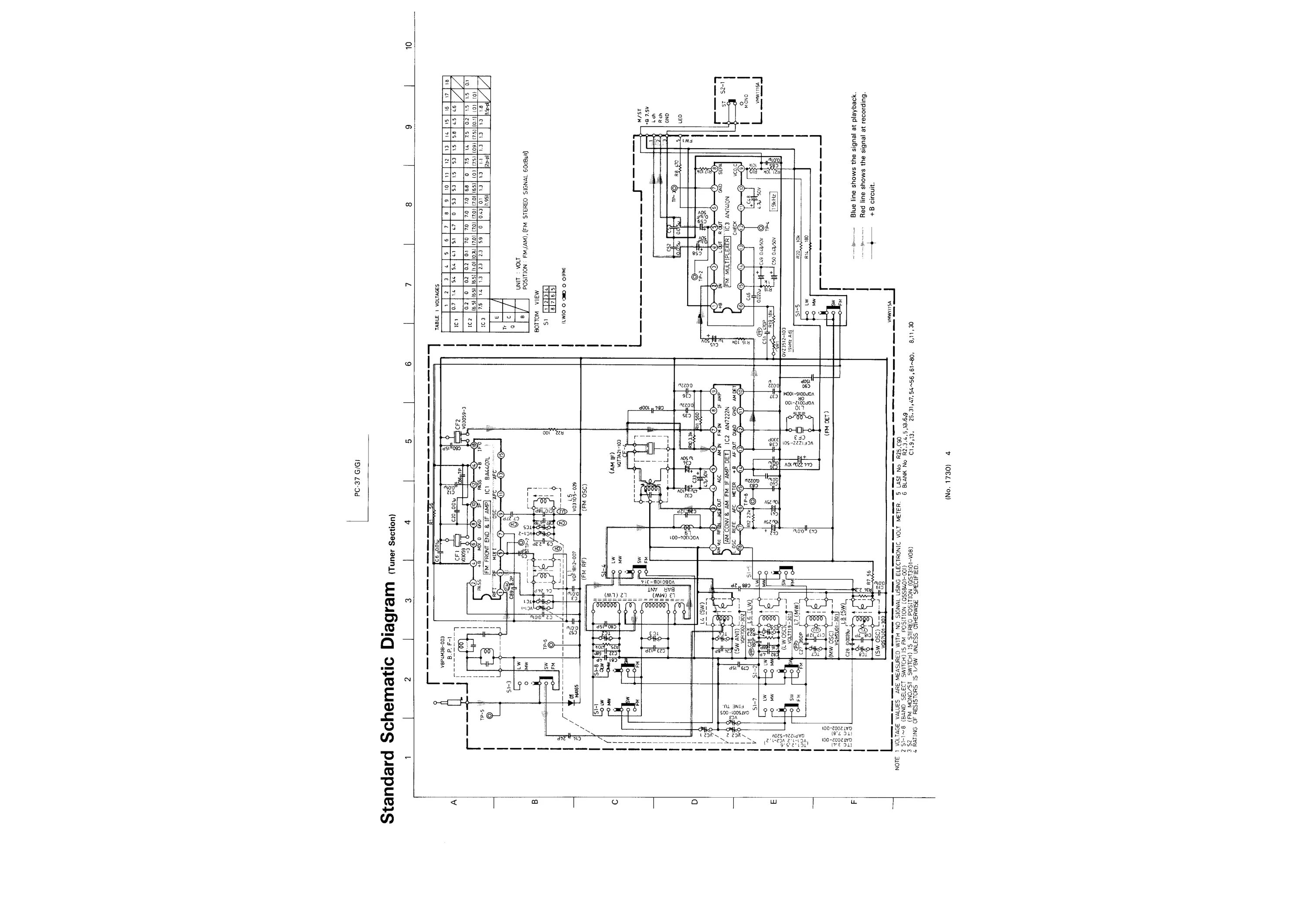 Принципиальная электрическая схема jvc JVC PC37G/GI - Service Manual Immediate Download