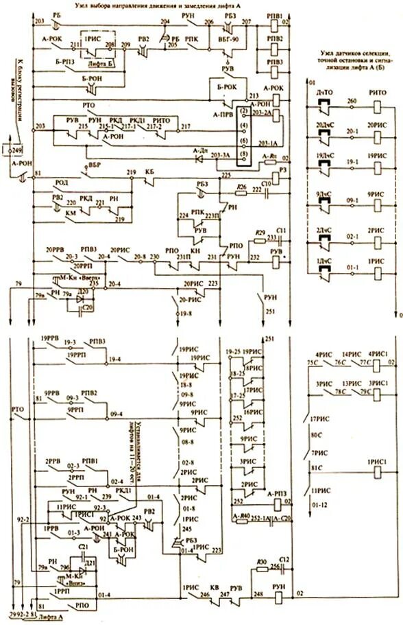 Принципиальная электрическая схема лифта otis Картинки ПРИНЦИПИАЛЬНЫЕ ЭЛЕКТРИЧЕСКИЕ СХЕМЫ ЛИФТОВ