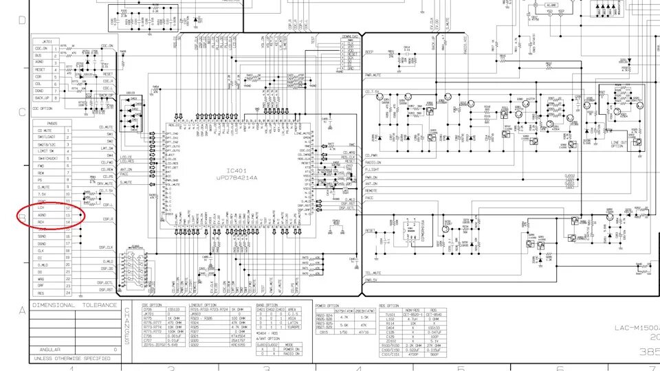 Принципиальная электрическая схема магнитофона lg 735h AUX в магнітолу LG LAC M-1500 - Volkswagen Transporter T3, 1,8 л, 1986 года авто