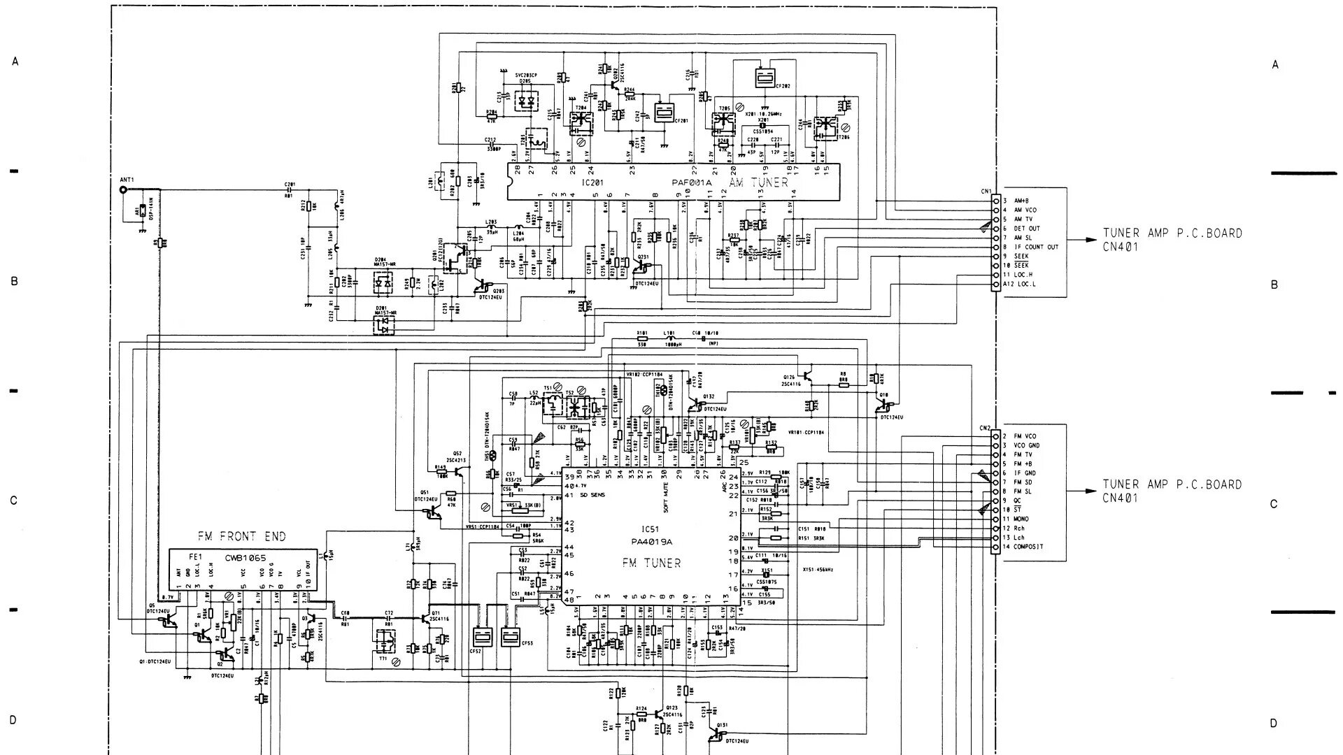 Принципиальная электрическая схема магнитолы keh 3900r Daewoo sw 311mp схема