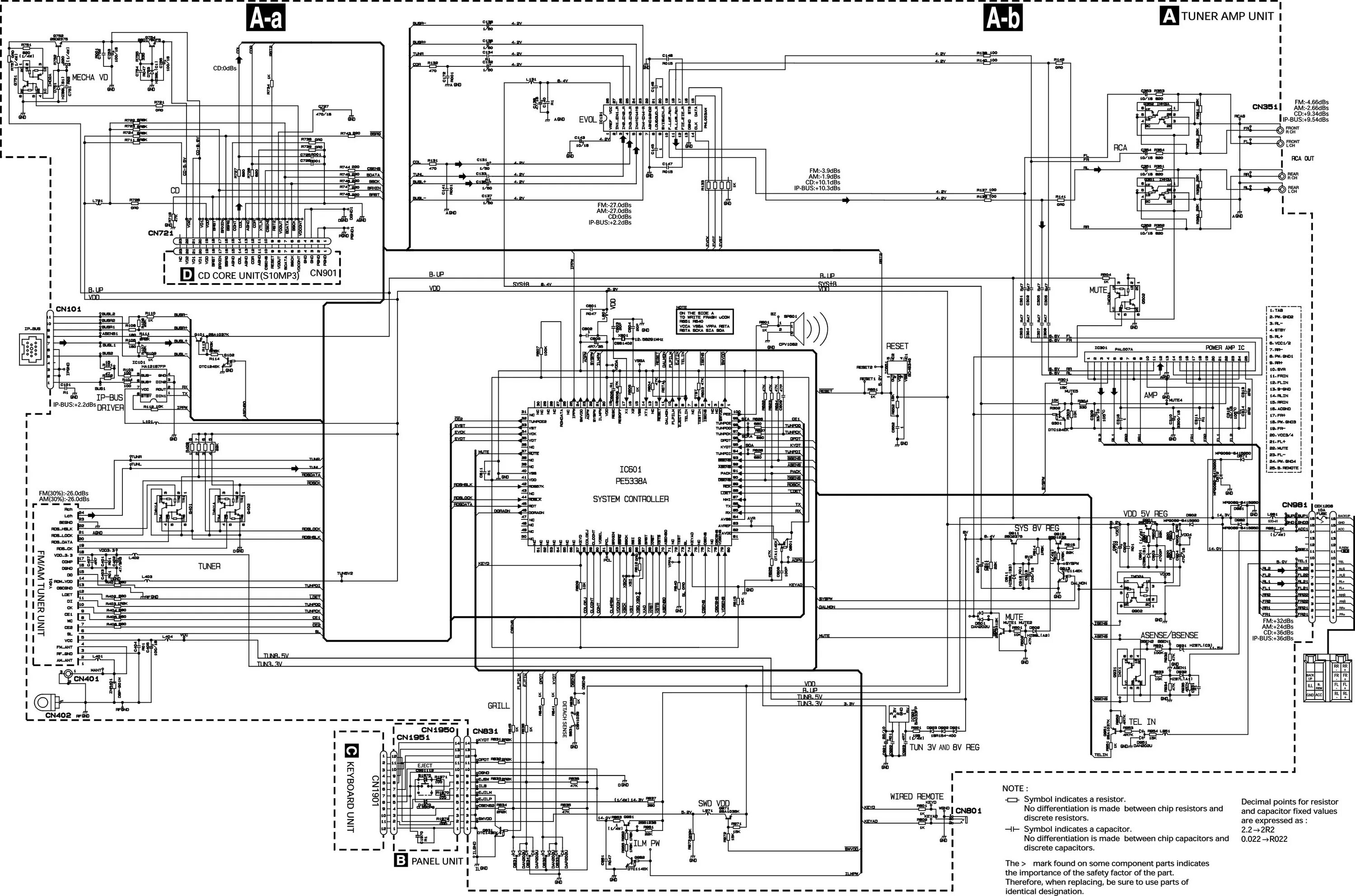 Принципиальная электрическая схема магнитолы keh 3900r Автомобильный CD-ресивер Pioneer DEH-P3500MP. Основные особенности и параметры C