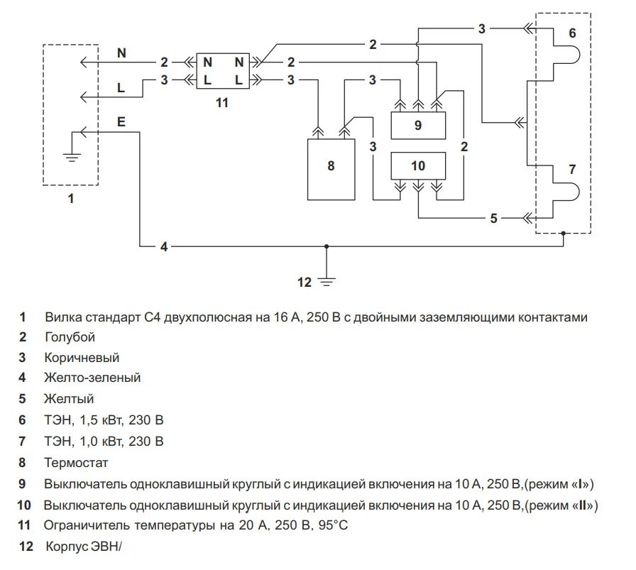 Принципиальная электрическая схема нагревателя Водонагреватель электрический накопительный Praktik THERMEX 30л нержавеющий белы