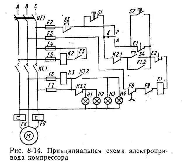 Принципиальная электрическая схема насоса Картинки ПРИНЦИПИАЛЬНАЯ СХЕМА НАСОСНОЙ