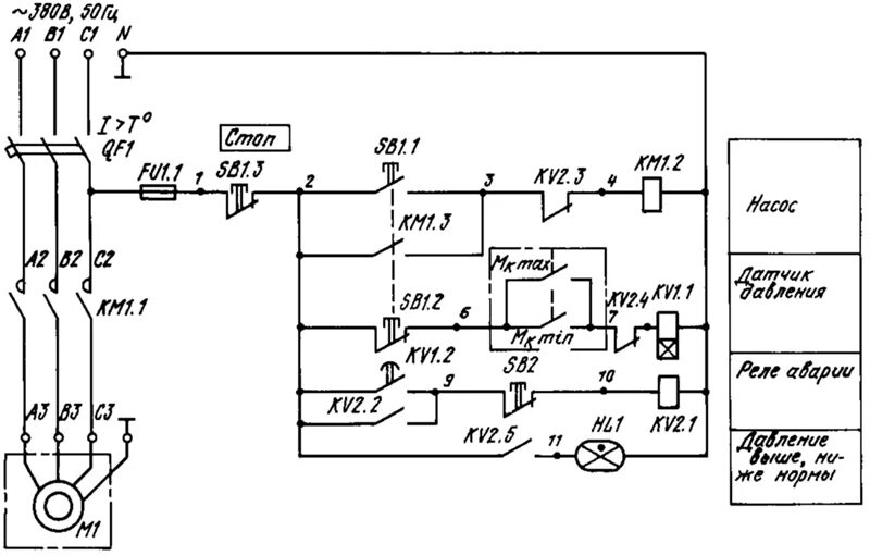 Принципиальная электрическая схема насосной станции Ответы Mail.ru: схема насосной станции