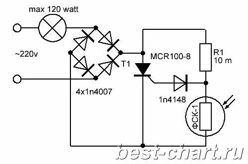 Принципиальная электрическая схема ночника cz 1чижик Pin on Elétrica