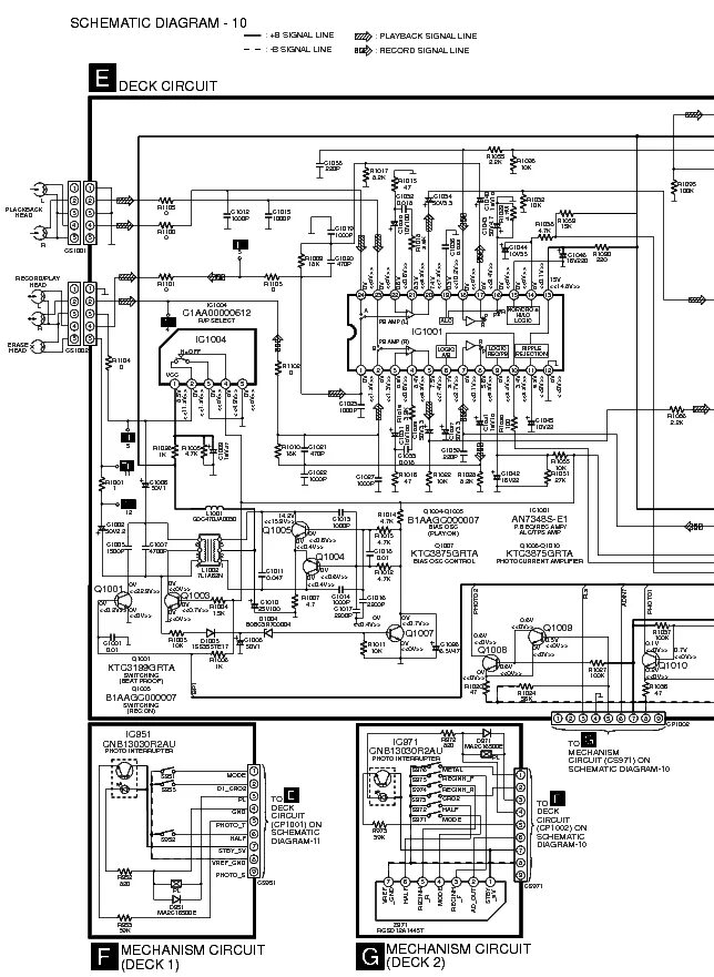 Принципиальная электрическая схема panasonic PANASONIC SA-AK200 Service Manual download, schematics, eeprom, repair info for 