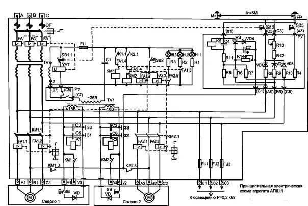 Принципиальная электрическая схема pdf #ПВИ250БТ #схемаПВИ250БТ #схемапускателяПВИ250БТ. Фотография из альбома Схемы - 