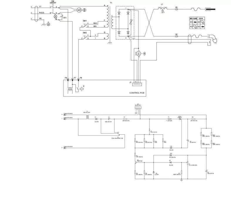 Принципиальная электрическая схема полуавтомата Прошу помощи. Сварочный П/А - Сообщество "Электронные Поделки" на DRIVE2