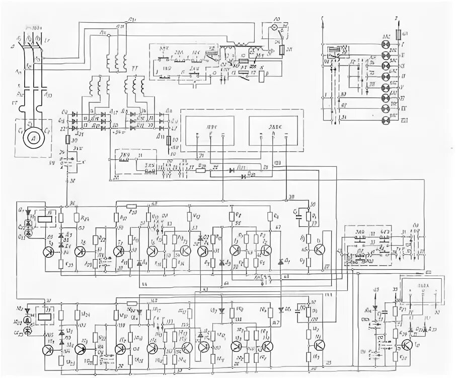 Принципиальная электрическая схема пресса Прессы однокривошипные простого действия открытые КД2320Е, КД2326Е, КД2122Е, КД1
