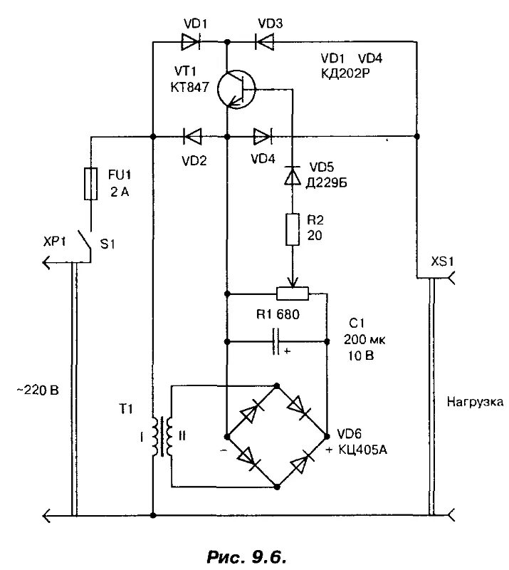 Принципиальная электрическая схема регулятора напряжения Ответы Mail.ru: Регулировка трансформатора, 16/200В по вторичке. Семисторные не 