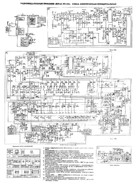 Принципиальная электрическая схема рп 313 ВЕРАС рп 225. Фотография из альбома Верас рп 225 - 0 из 14 ВКонтакте