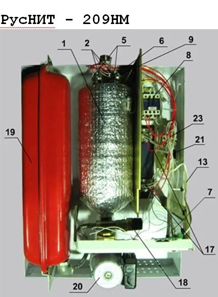 Принципиальная электрическая схема руснит 218 Руснит котел фото - DelaDom.ru