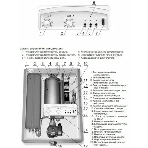 Принципиальная электрическая схема руснит 218 Электрический котел Руснит -207-НМ - купить на сайте официального дилера с доста