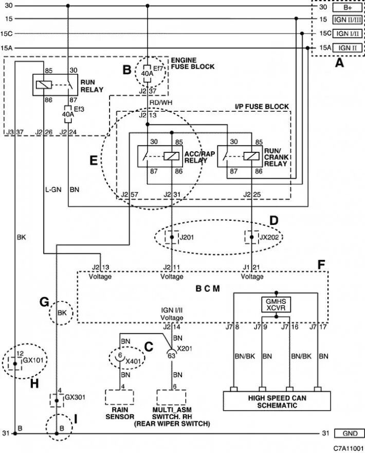 Принципиальная электрическая схема шевроле How to read an electrical diagram (Chevrolet Captiva 1 2006-2018: Electrical equ