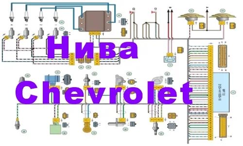 Принципиальная электрическая схема шевроле нива Схема электропроводки бензонасоса нива шевроле LkbAuto.ru