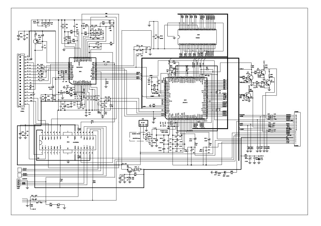 Принципиальная электрическая схема штатной автомагнитолы ителма MYSTERY MCD-588MP SCH Service Manual download, schematics, eeprom, repair info f