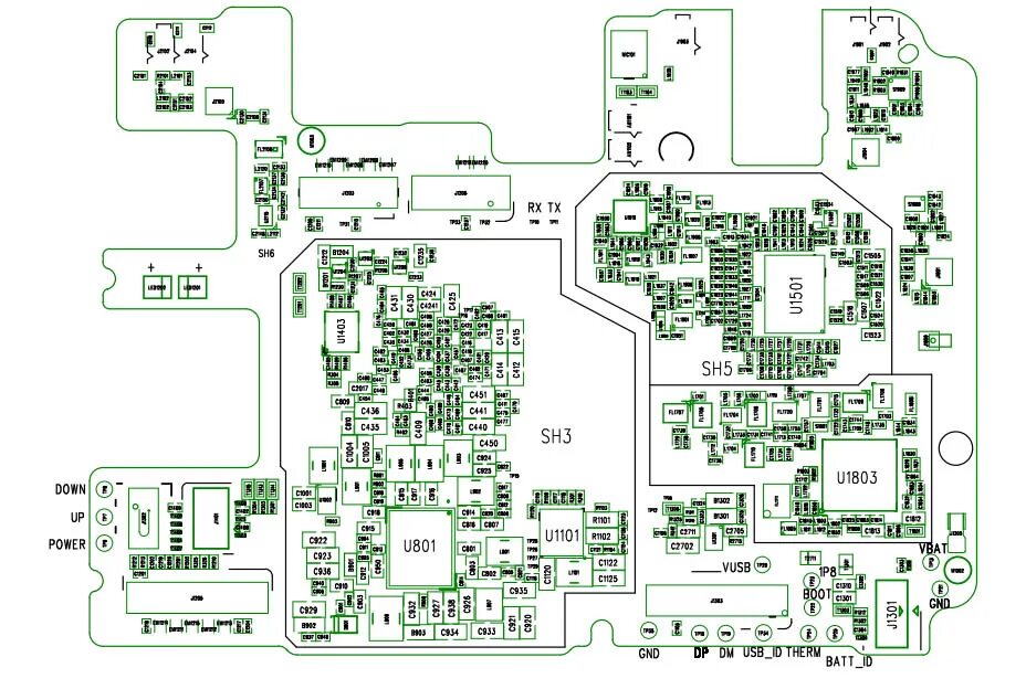 Принципиальная электрическая схема сотового телефона redmi 9t Схема xiaomi mi 6