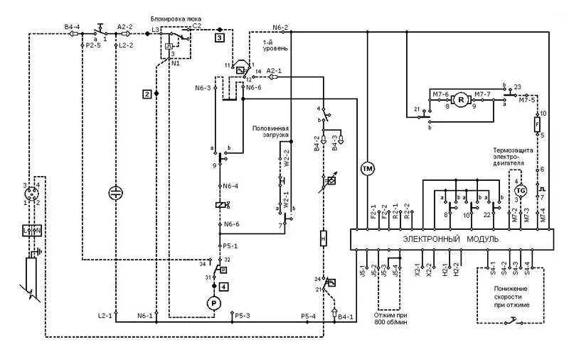 Принципиальная электрическая схема стиральной машины ховер Ответы Mail.ru: Опишите работу принципиальной электрической схемы стиральной маш