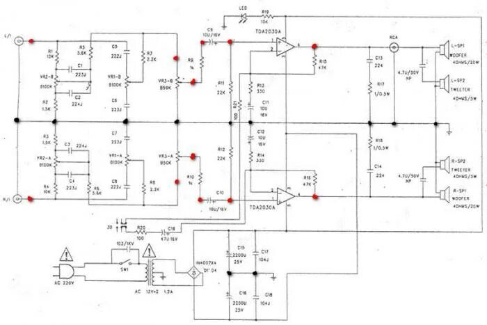 Принципиальная электрическая схема sven sps 910 характеристики Sven sps 820 схема