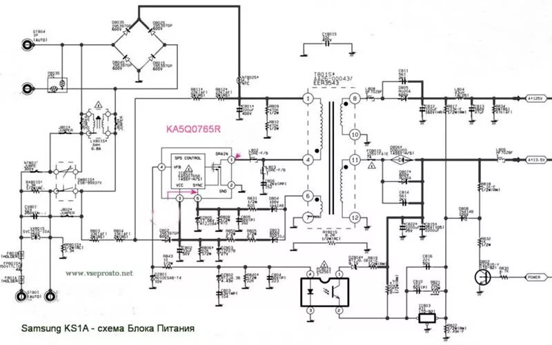Принципиальная электрическая схема телевизора samsung ue24h4080au Ответы Mail.ru: Нужна схема БП телевизора