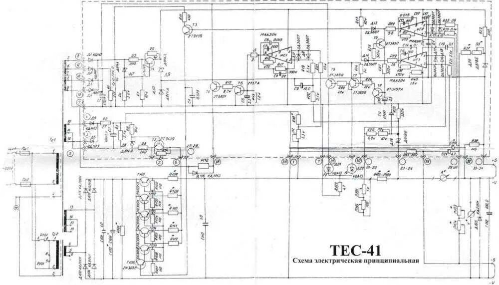 Принципиальная электрическая схема тес 12 3 нт Принципиальный форум