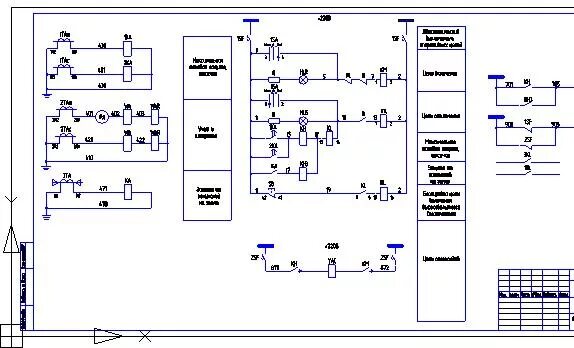 Принципиальная электрическая схема управления выключателем ват 43 Buy Scheme of control of the high-voltage switch and download