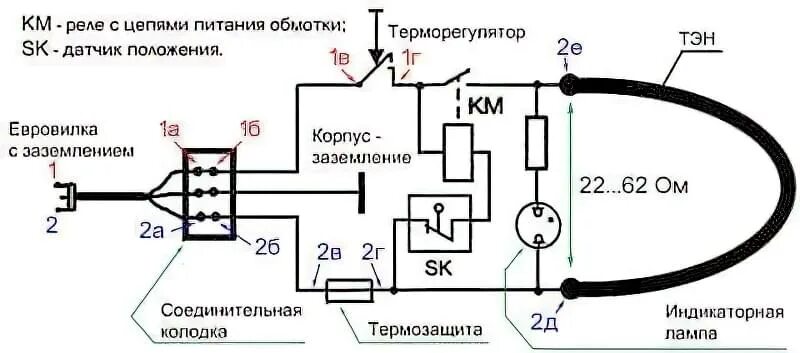 Принципиальная электрическая схема утюга Какое сопротивление утюга: найдено 90 изображений