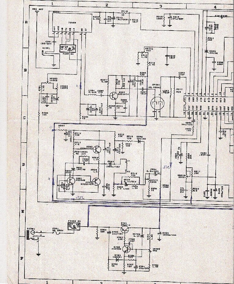 Принципиальная электрическая схема vitek VITEK VT-V501 CRT TV SCH Service Manual download, schematics, eeprom, repair inf