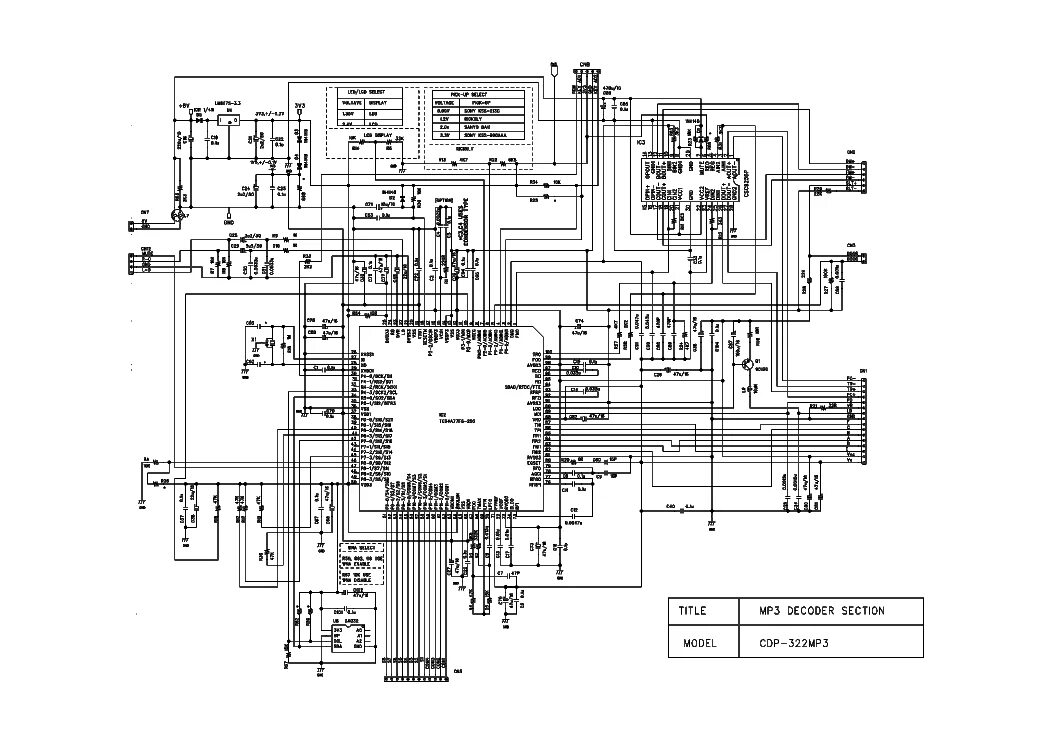 Принципиальная электрическая схема vitek VITEK VT-3456 SCH Service Manual download, schematics, eeprom, repair info for e