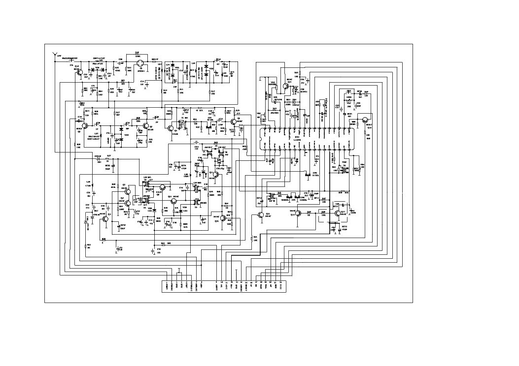 Принципиальная электрическая схема vitek VITEK VT-3601 SCH Service Manual download, schematics, eeprom, repair info for e