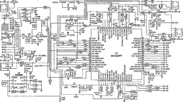 Принципиальная электрическая схема vitek Магнитола vitek vt 3452sr схема - фото - АвтоМастер Инфо
