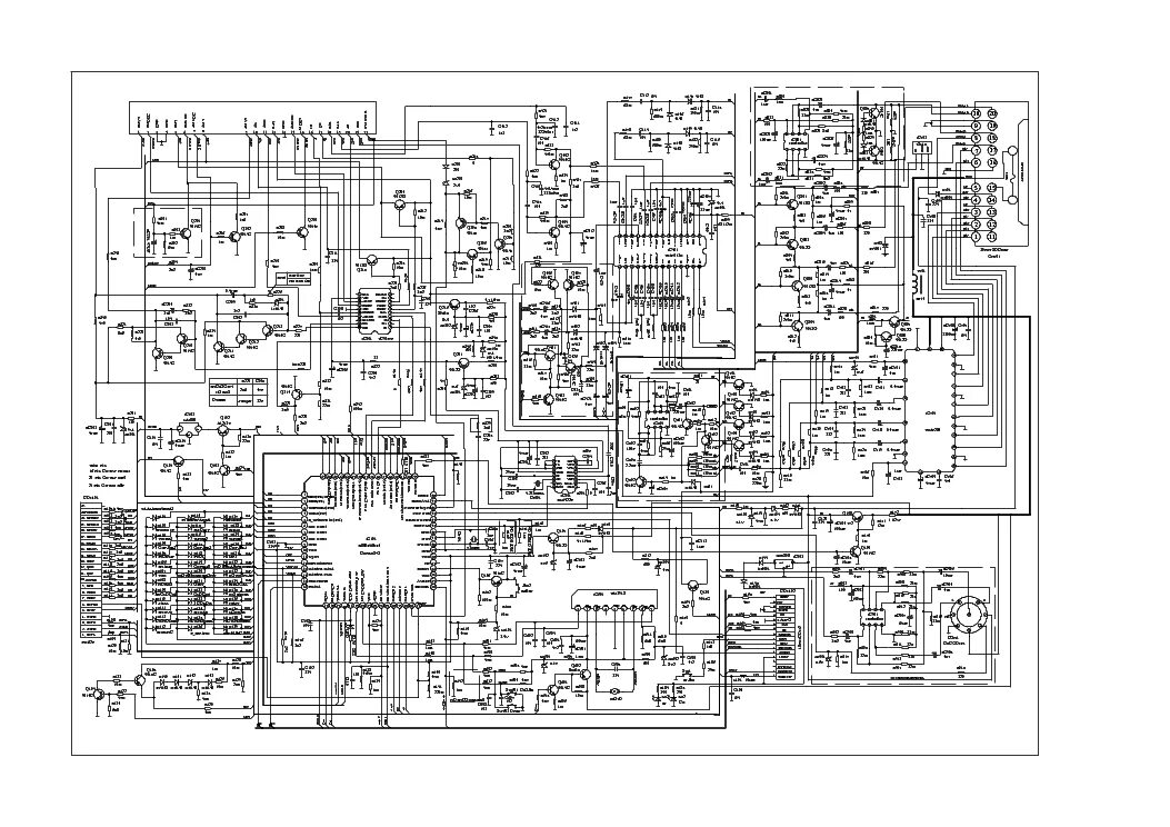 Принципиальная электрическая схема vitek VITEK VT-3601 SCH Service Manual download, schematics, eeprom, repair info for e