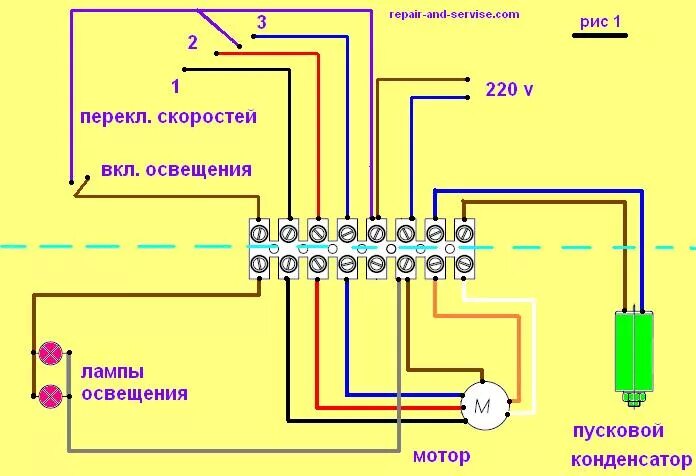 Принципиальная электрическая схема вытяжки Есть тут электронщики? -- Форум водномоторников.