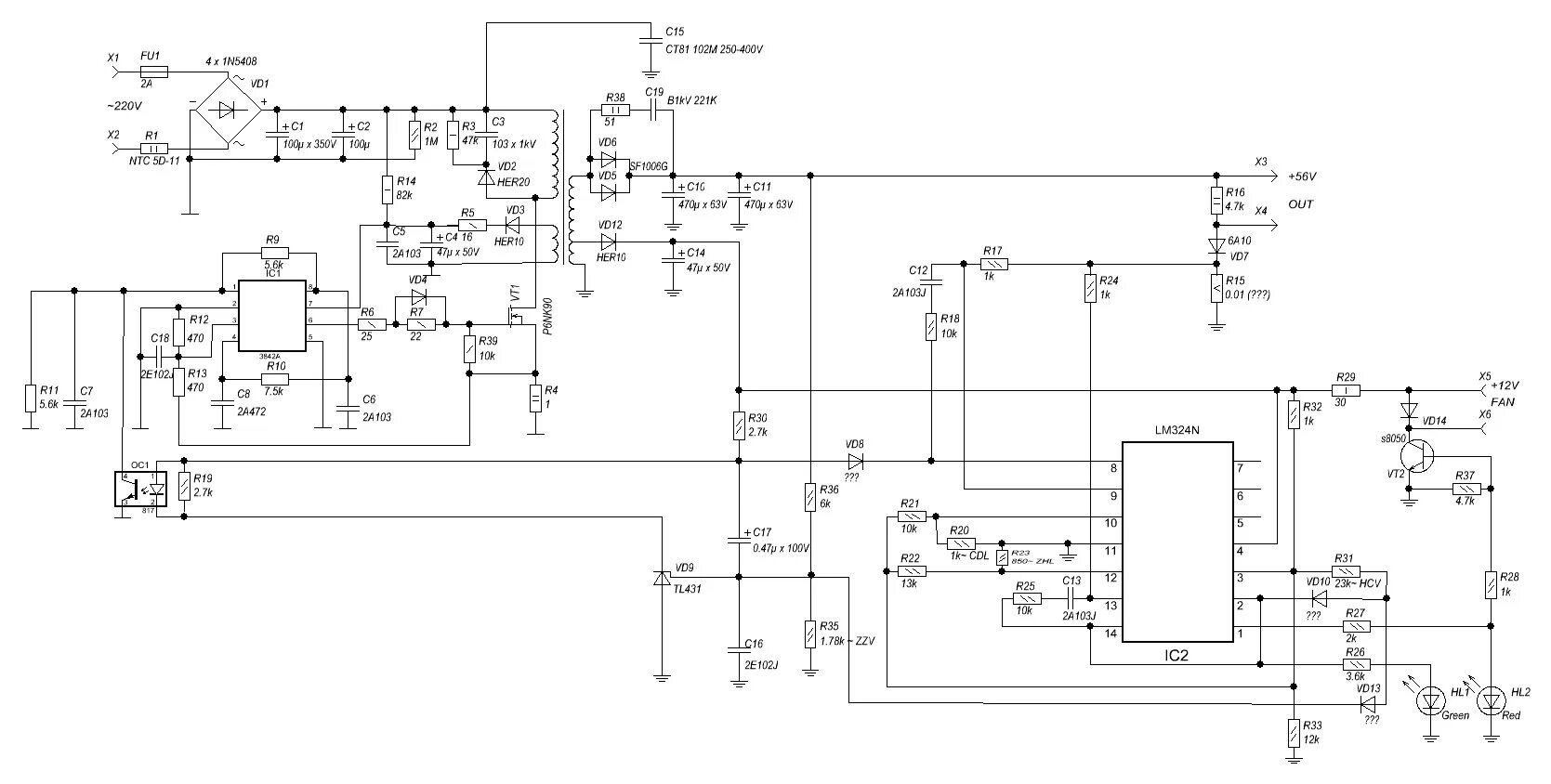 Принципиальная электрическая схема зарядного Электросамокат Zaxboard ES-8i - DRIVE2