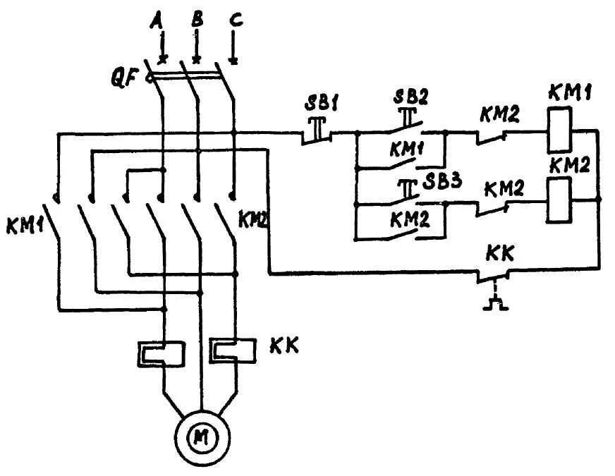 Принципиальная схема асинхронного электрических двигателей Схема Управления Электрическим Двигателем - tokzamer.ru
