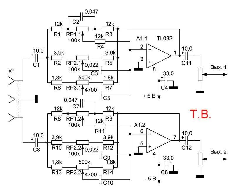Принципиальная схема предварительного усилителя Картинки СХЕМА ТЕМБРОБЛОКА СВОИМИ РУКАМИ