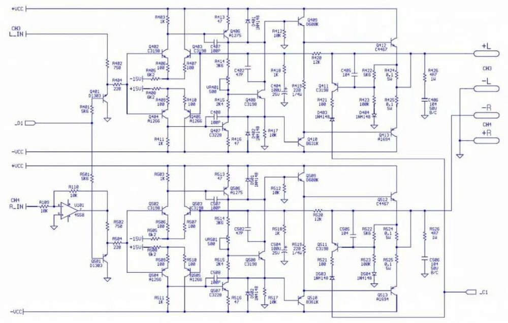 Принципиальная схема усилителя etx 18sp eu sab Ремонт автомобильного усилителя dls ma40 - Аудиоаппаратура - Форум по радиоэлект