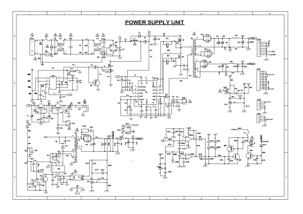 Принципиальная схема усилителя sven ms 970 OEM JSK4163 POWER SCH Service Manual download, schematics, eeprom, repair info f