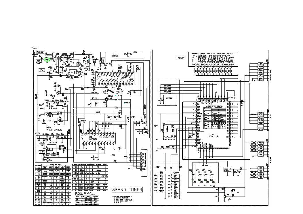 Принципиальные электрические схемы музыкальных центров LG CD-962 Service Manual download, schematics, eeprom, repair info for electroni