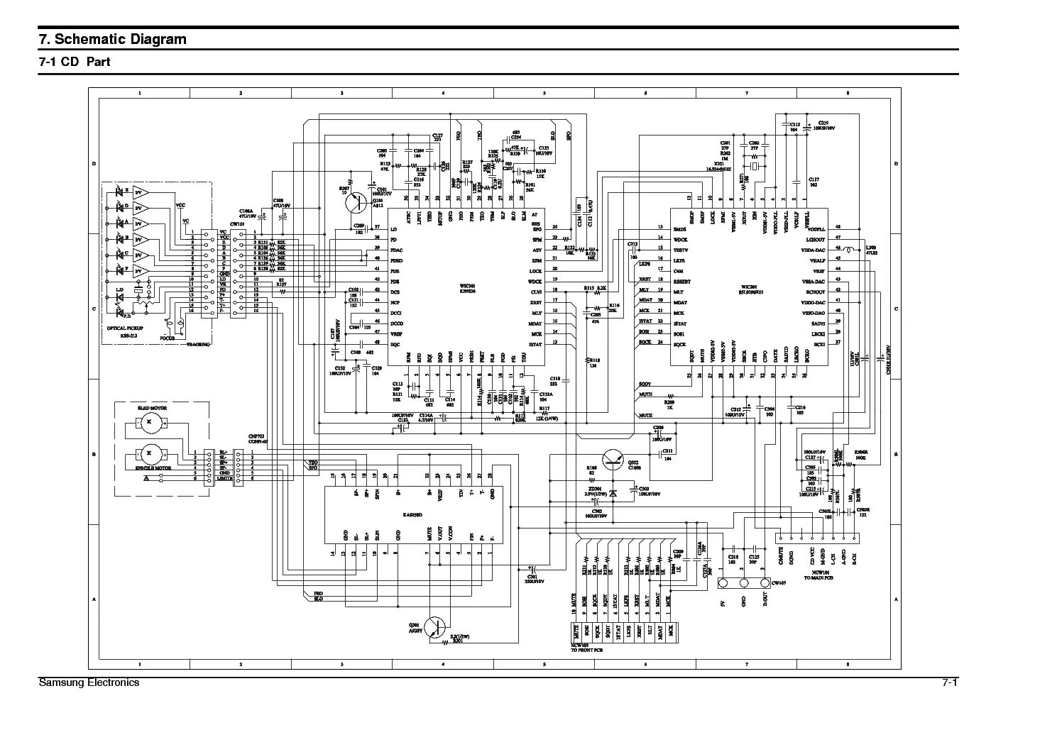 Принципиальные электрические схемы samsung SAMSUNG MMB3QH Service Manual download, schematics, eeprom, repair info for elec