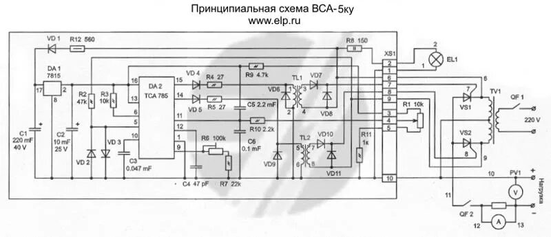 Принципиальные электрические схемы вса 5к Ответы Mail.ru: Принципиальная электрическая схема выпрямителя ВСА-5К-У3 нужна с