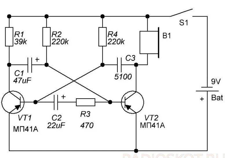 Принципиальные электронные схемы своими руками Ответы Mail.ru: Схема электронной канарейки
