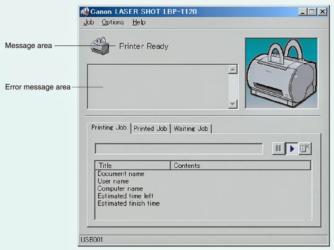 Принтер canon lbp 3000 как подключить Electro help: CANON PRINTER LBP-1120 - ERROR MESSAGES