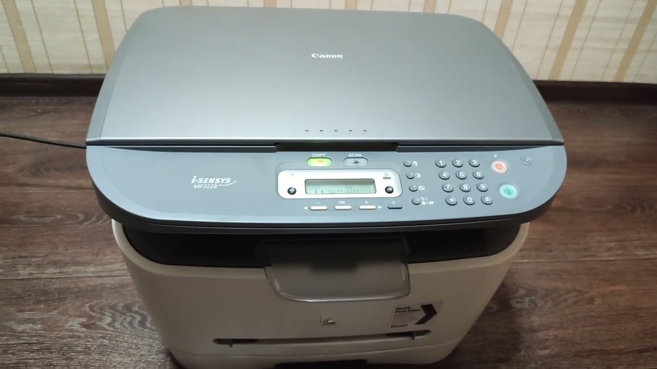 Принтер canon mf3228 как подключить canon mf3228 - YouTube