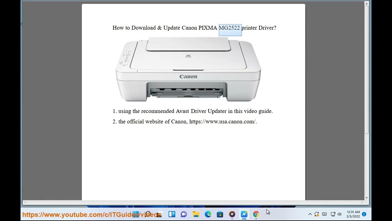 Принтер canon pixma g2410 как подключить Download & Update Canon PIXMA MG2522 printer Driver for Windows 11/10/8/7 (2023 