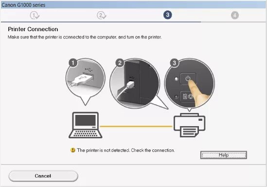 Принтер canon подключение через wifi Canon : PIXMA Manuals : G1000 series : Cannot Install Printer Driver